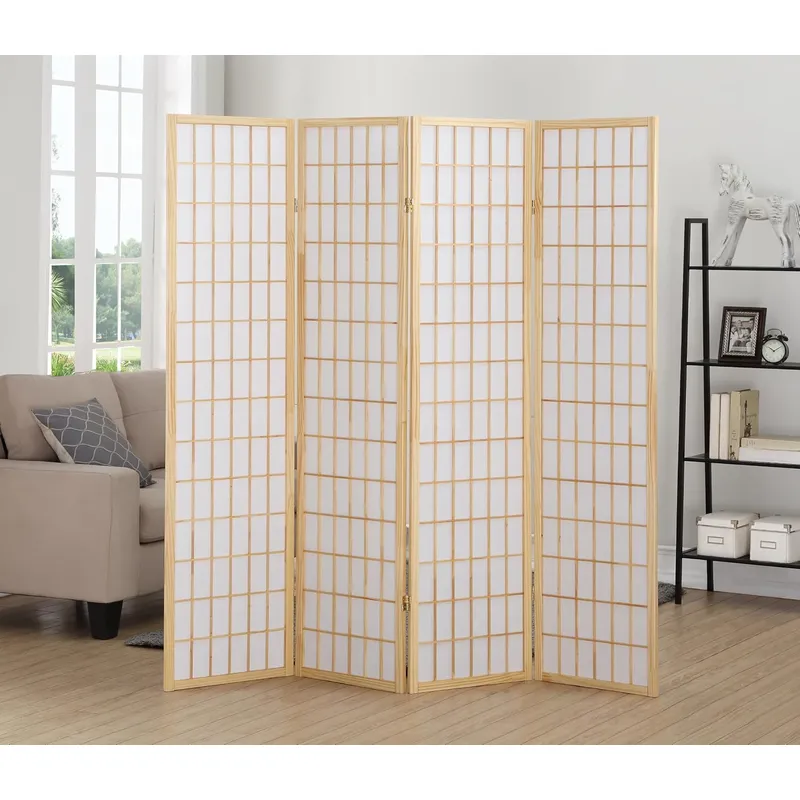 Oriental Shoji 4 Panel Screen  - Shoji Screen Divider ulasan dan harga