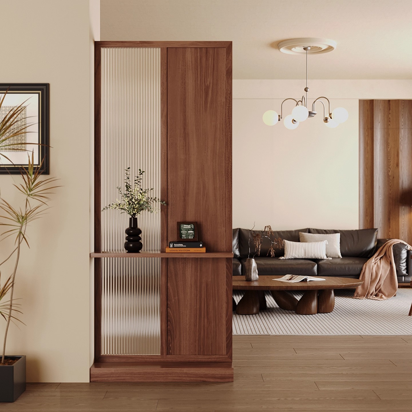 Chinese Solid Wood Entrance En - Shoji Screen Divider ulasan dan harga