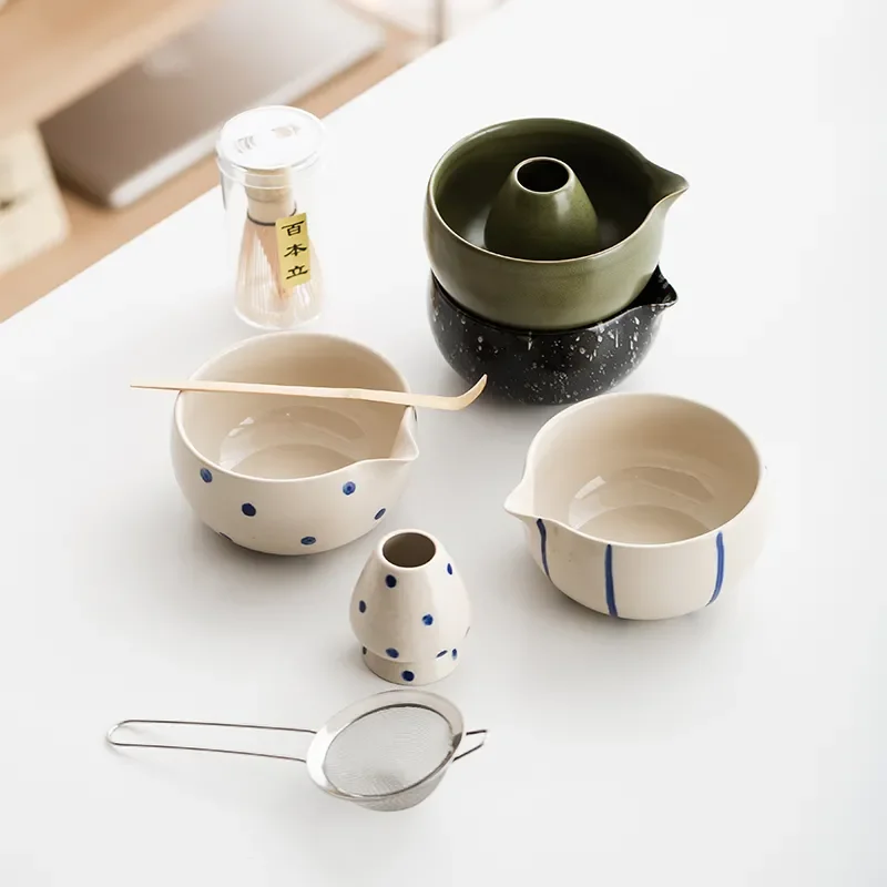 Authentic Japanese Matcha Bowl - Bamboo Whisk Chasen ulasan dan harga