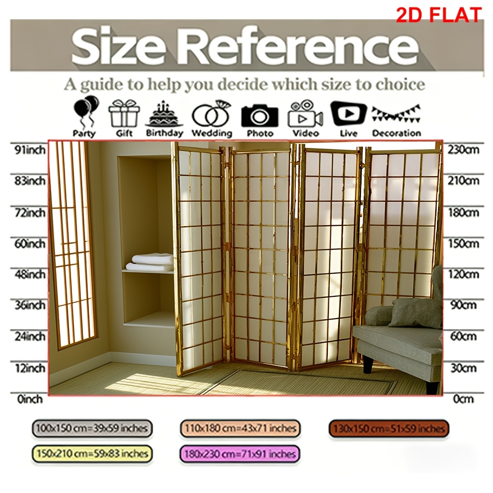 Decorative Japanese Shoji Room - Shoji Screen Divider ulasan dan harga