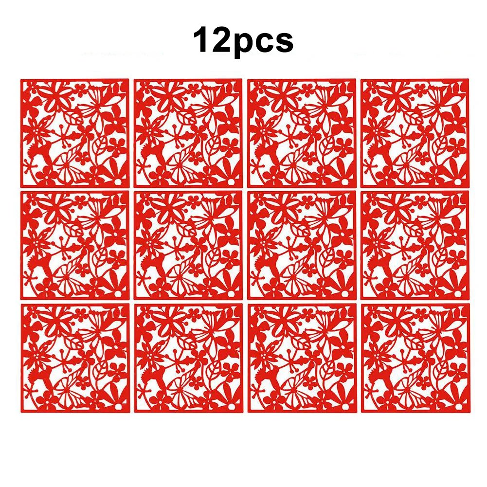 For Home Fashion 12Pcs Hollow  - Shoji Screen Divider ulasan dan harga