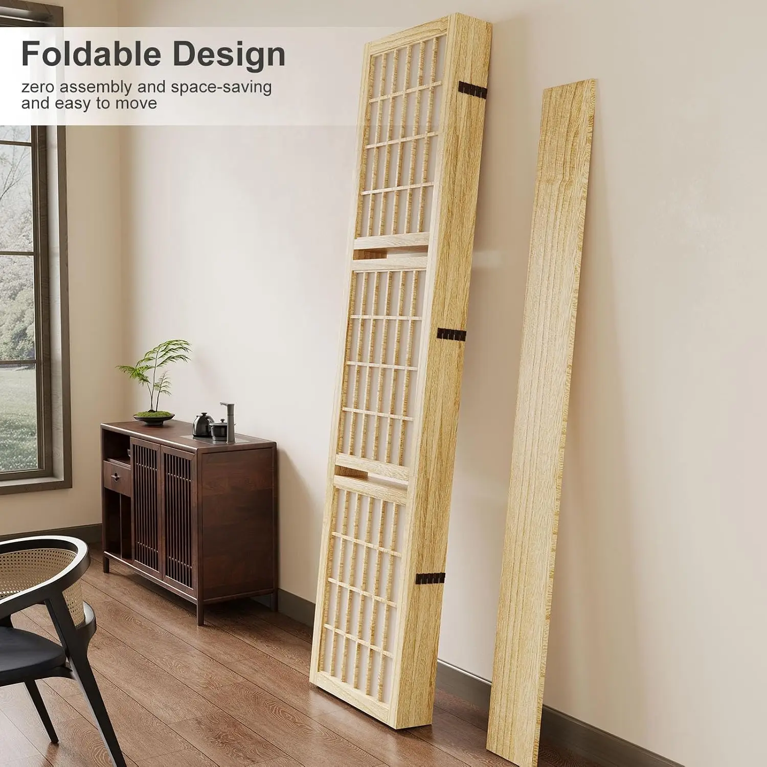 Room Divider with Shelves, 66. - Shoji Screen Divider ulasan dan harga