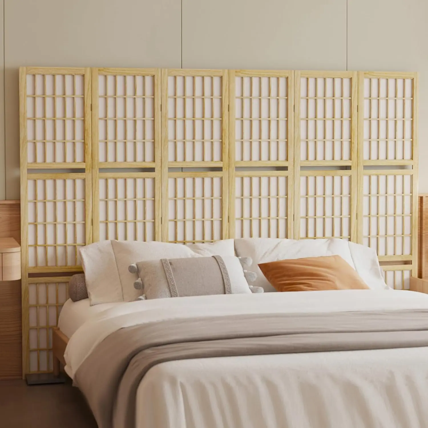 Room Divider with Shelves, 66. - Shoji Screen Divider ulasan dan harga